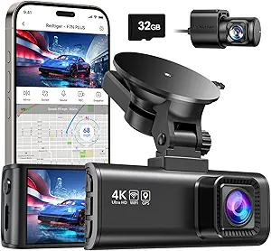 BEST DASH CAM FRONT & REAR FOR CARS WITH TOP 5 STAR RATING OF CUSTOMER REVIEWS